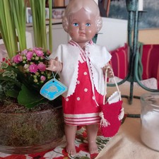 Schildkrötpuppe 25 cm, keine Risse oder Dellen, gebraucht süßes Outfit