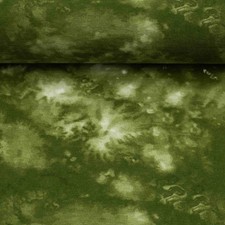Baumwoll-Jersey Batik, khaki
