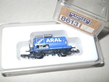 Spur Z, 8613 Kesselwagen der ARAL AG mit Logo von 1976, gebraucht, Orig. VP.