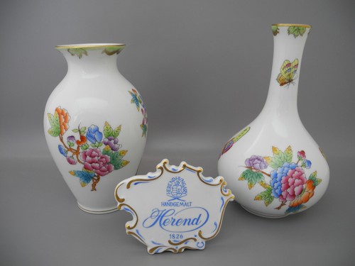 Herend vasen queen - herend, victoria