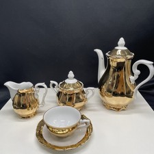 Mokkaservice Porzellan Kanne