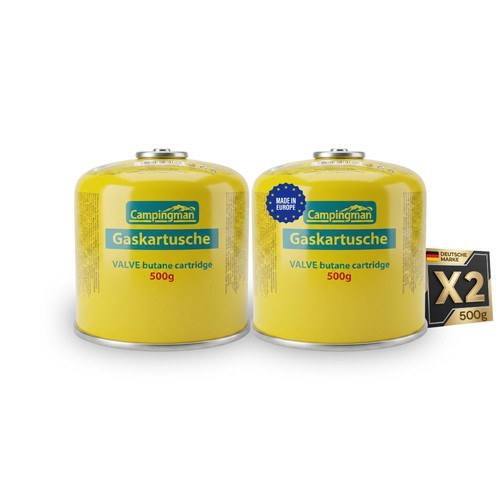 Campingman gaskartusche 500g - campingman,