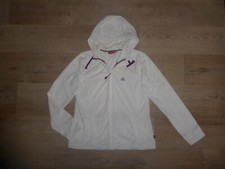 OCK Teddy Fleece Jacke Kapuzenjacke Kapuze Wollweiß Gr.40 **w.NEU**