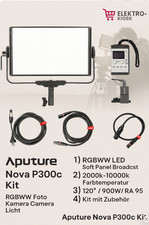 Aputure nova p300c kit rgbww - aputure,