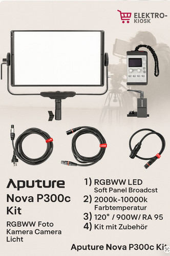 Aputure nova p300c kit - kit, |