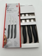 Zwilling TWIN Grip Messer Küchenmesser Messerset, 3-tlg.Schälmesser Gemüsemesser