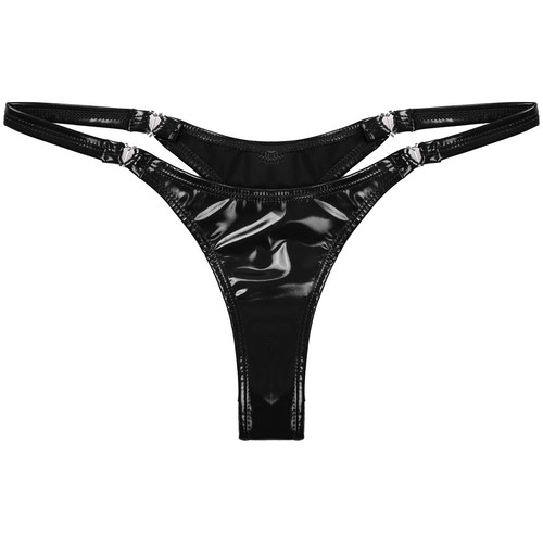 Damen wetlook slip low - de,