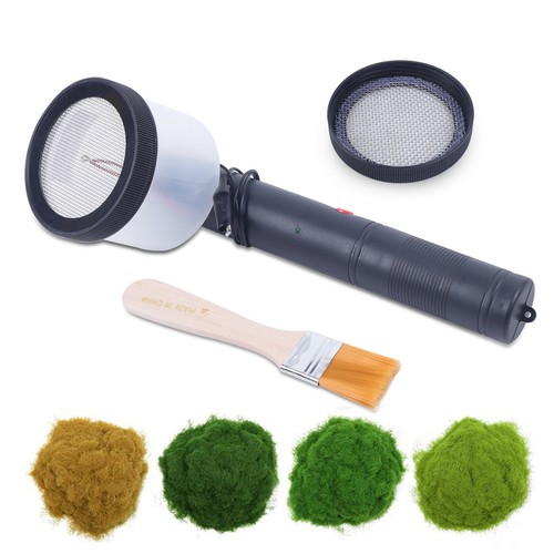 Static grass flock - flock, applicator