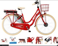 FISCHER Pedelec City Cita ER 1804 48 cm E-Bike für Damen -  Rot  (64331)