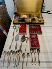 Besteck Konvolut 100er Silber teilw. inkl. Schatulle Siehe Bilder