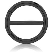 Nippelpiercing Brust Piercingstab Ring Intimpiercing Schwarz Black Intimschmuck