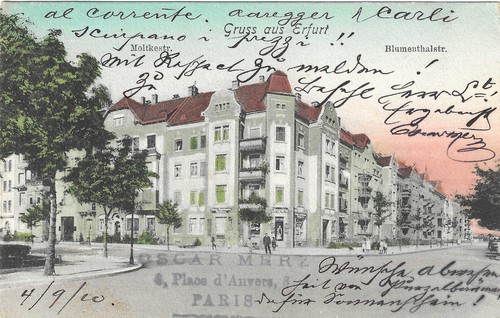 Erfurt leipziger platz ecke - platz,,