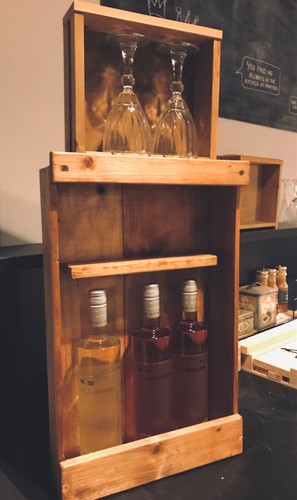 Weinregal vintagestyle - weinregal,