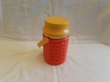 DDR Thermobehälter Eisbehälter Eisbombe orange gelb