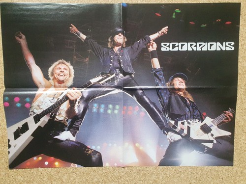 Poster scorpions david - scorpions, lee