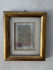 Handschrift auf Pergament