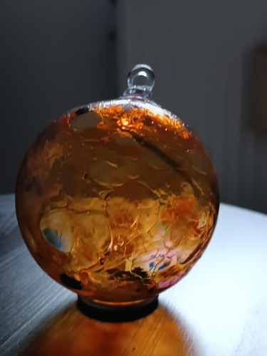 Thüringer glaskunst kugel - thüringer,