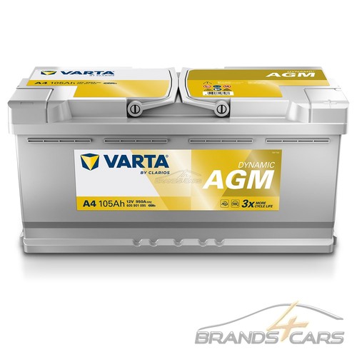 Varta autobatterie 12v 105ah - 12v,