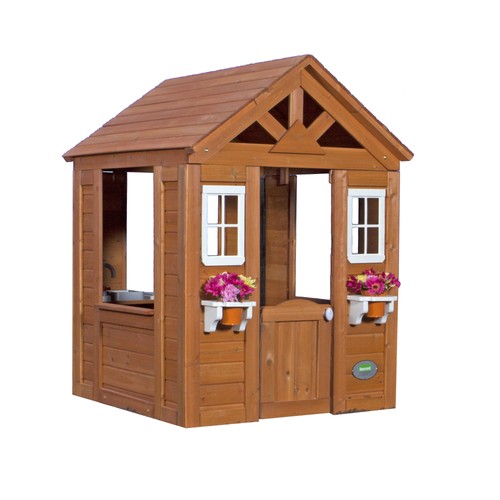 Spielhaus aus holz - spielhaus,