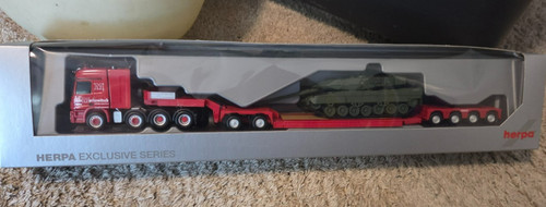 Herpa schwerlasttransporter - mb,