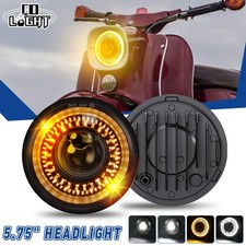 5,75" Zoll LED Scheinwerfer Motorrad DRL Für Simson S51 S50 Schwalbe KR51/2