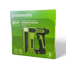 Greenworks 24V Akku Tacker Tackerpistole für 18 GA & T-50 Klammern G24CS10