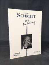 Carl Schmitt zur Einführung. [NEUBUCH]. Mehring, Reinhard:
