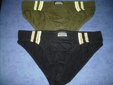 2 Stück Herren Slip, schwarz