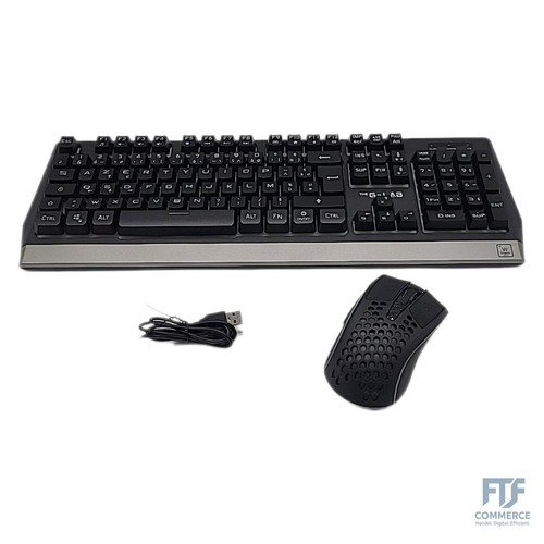 Pack clavier souris sans fil - clavier,
