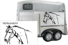 KFZ-Aufkleber, Haflinger