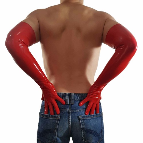 Lange latex handschuhe - lange,