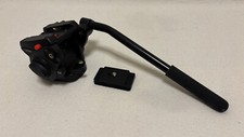 Manfrotto 501 HDV Fluid Video Kamerakopf, gebraucht, mit Schnellwechselplatte