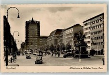 39447990 - 4000 Duesseldorf Alleestrasse m Wilhelm Marx Haus Fahrrad Oldtimer