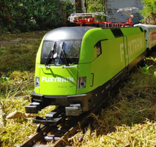 Piko 37429 Spur G, E-Lok, Taurus Flixtrain grün, gebraucht, sehr guter Zustand
