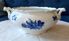 Schumann/Arzberg, Form Dresden, Dekor Blaue Rose, Suppenterrine, Echt Kobalt