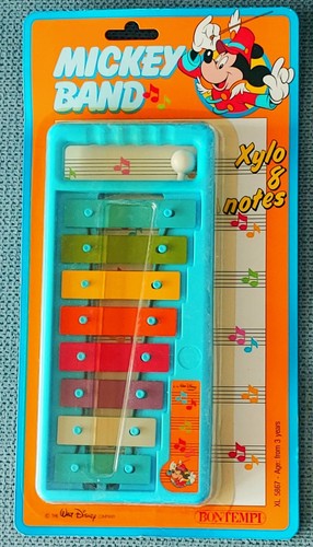 Rarität xylophon mickey band - rarität:,