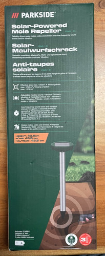Solar maulwurfschreck parkside - solar,