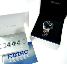 Seiko 5 Automatic / Automatik Herrenuhr SNXS77, blaues Zifferblatt - in OVP