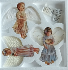 8/12 - 3TEILIGES SET DER EDITION - "KLEINE HIMMELSBOTEN" - 8. AUSGABE - BRADFORD