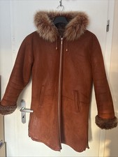 Lammfellmantel Mit Kapuze