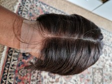 Echt Haar Perücke Damen Lang