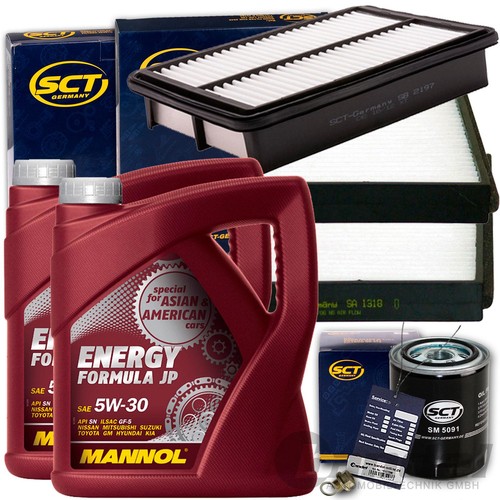 Filter set satz mannol 5w30 - filter, satz+mannol