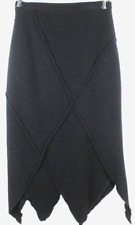 Kontrast Rock,Wollrock Walkrock lang asymmetrisch Damen Gr.38,sehr guter Zustand