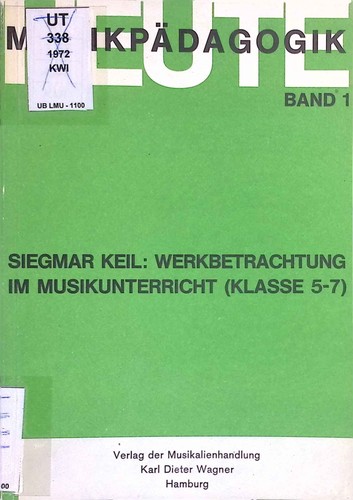 Werkbetrachtung - , im