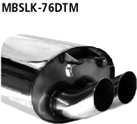 Bastuck edelstahl sportauspuff - edelstahl,