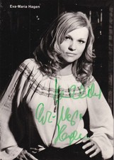 Autogramm - Eva-Maria Hagen -