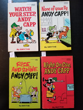 4 x Andy Capp (dt. Willi Wacker) – Watch your step, AC etc. (s. Foto) – sehr gut