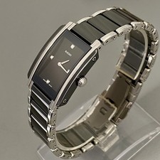 Damen Original Rado Integral Diamant Keramik Designer Uhr R20613712 UVP 2100£