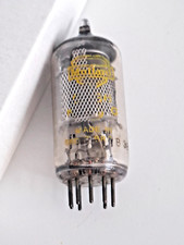 Mullard EF86 NOS tube/Röhre- Getter foil -Yellow Print/ Great Britain - TU001370