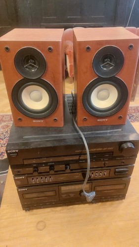 Sony anlage hifi - anlage, verstärker